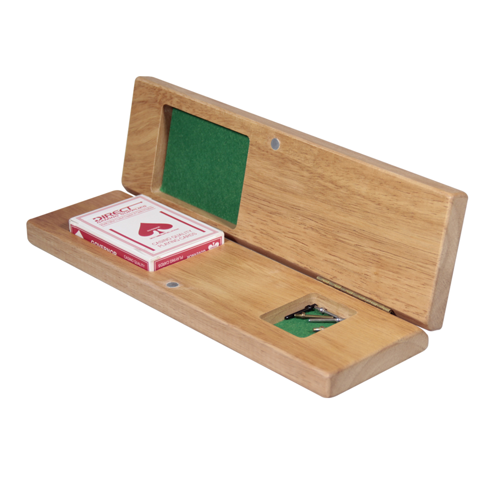 EASTOMMY Wood Cribbage Board Game 4